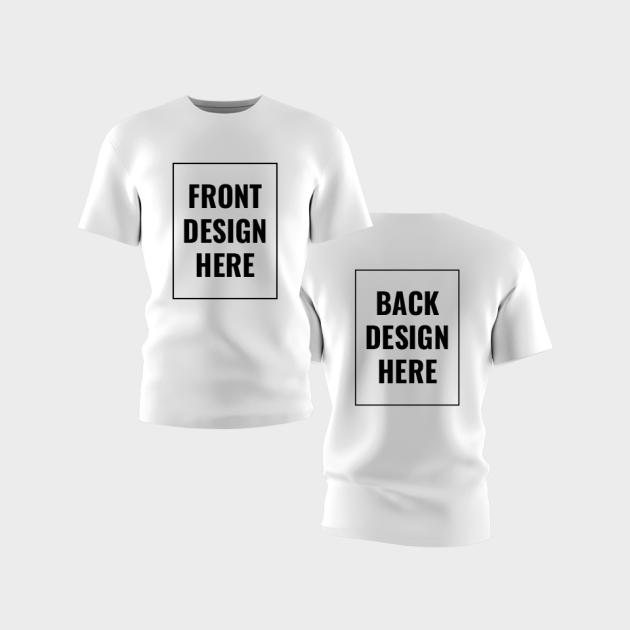 A4 Custom Front & Back T-Shirt