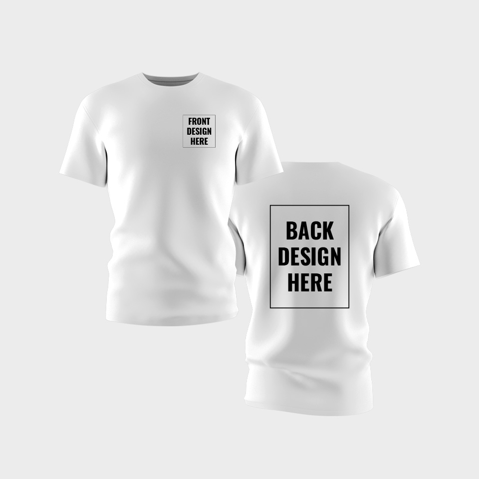 4″X4″ Custom Front & Back T-Shirt