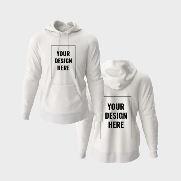 A4 Custom Front & Back Hoodies