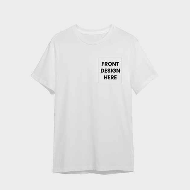 4"x4" Custom Front Oversized T-Shirt