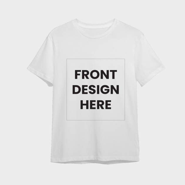 A4 Custom Front Oversized T-Shirt